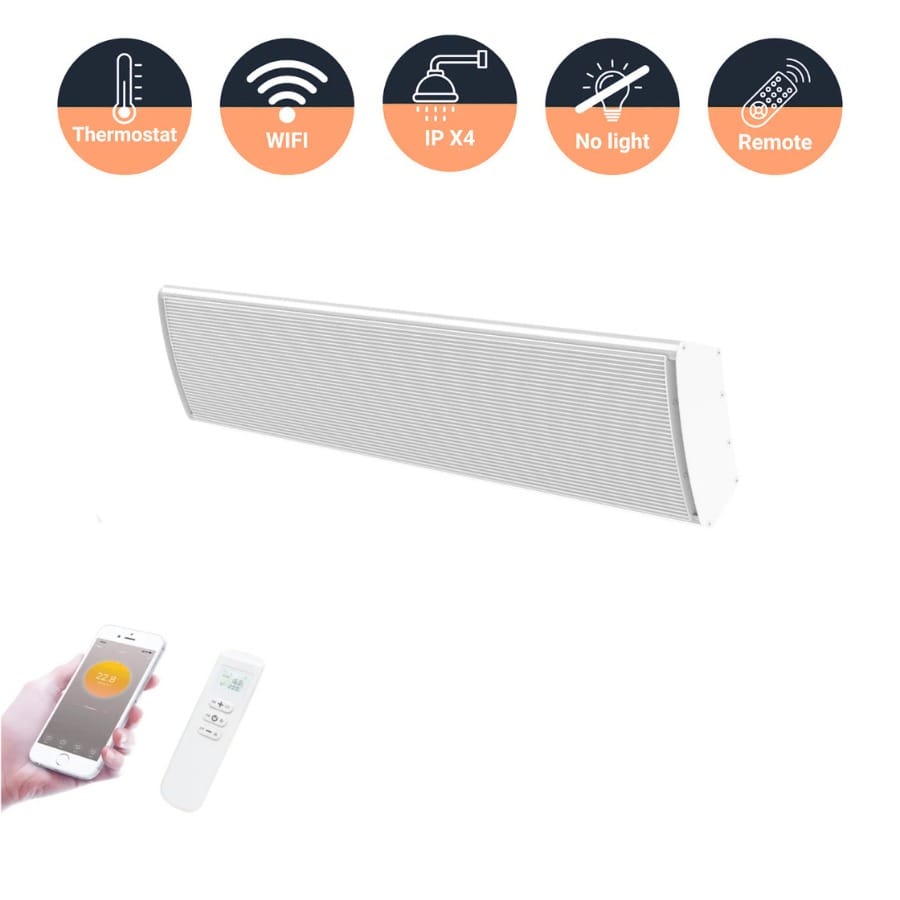OstuniHeatbar-1800W-witmetwifienafstandsbediening